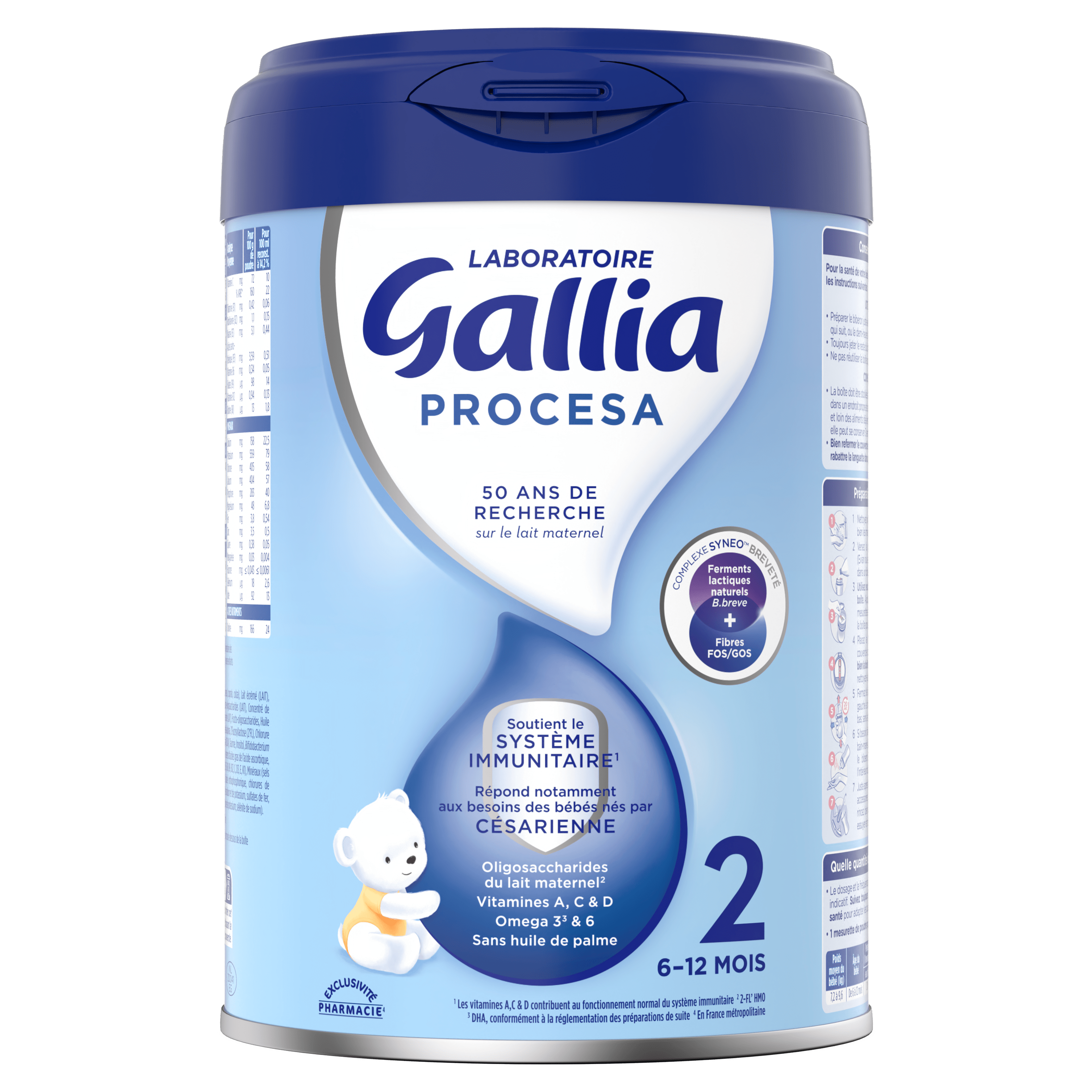 Gallia procesa 1 et 2